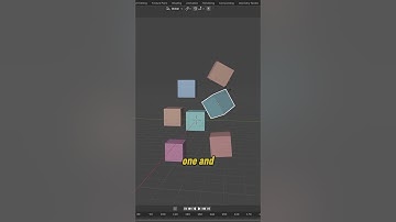 Randomize Multiple Objects in Blender – 30s Tip 🎲 | Location, Rotation, Scale