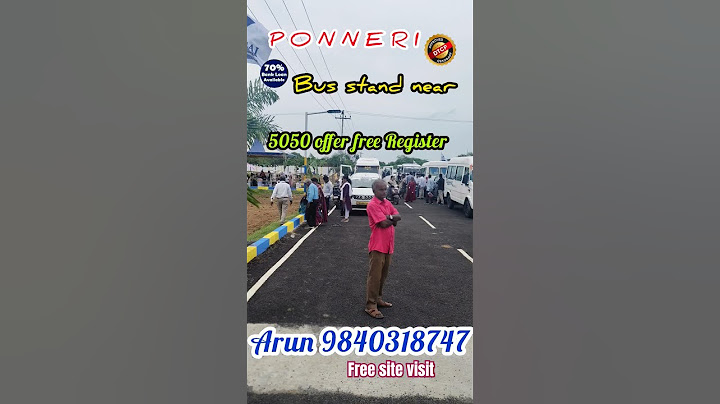 பொன்னேரியில் தனி வீடு அழகிய வீட்டு மனைகள் கம்மி விலையில் உங்களுக்காக காத்திருக்கு வாங்க