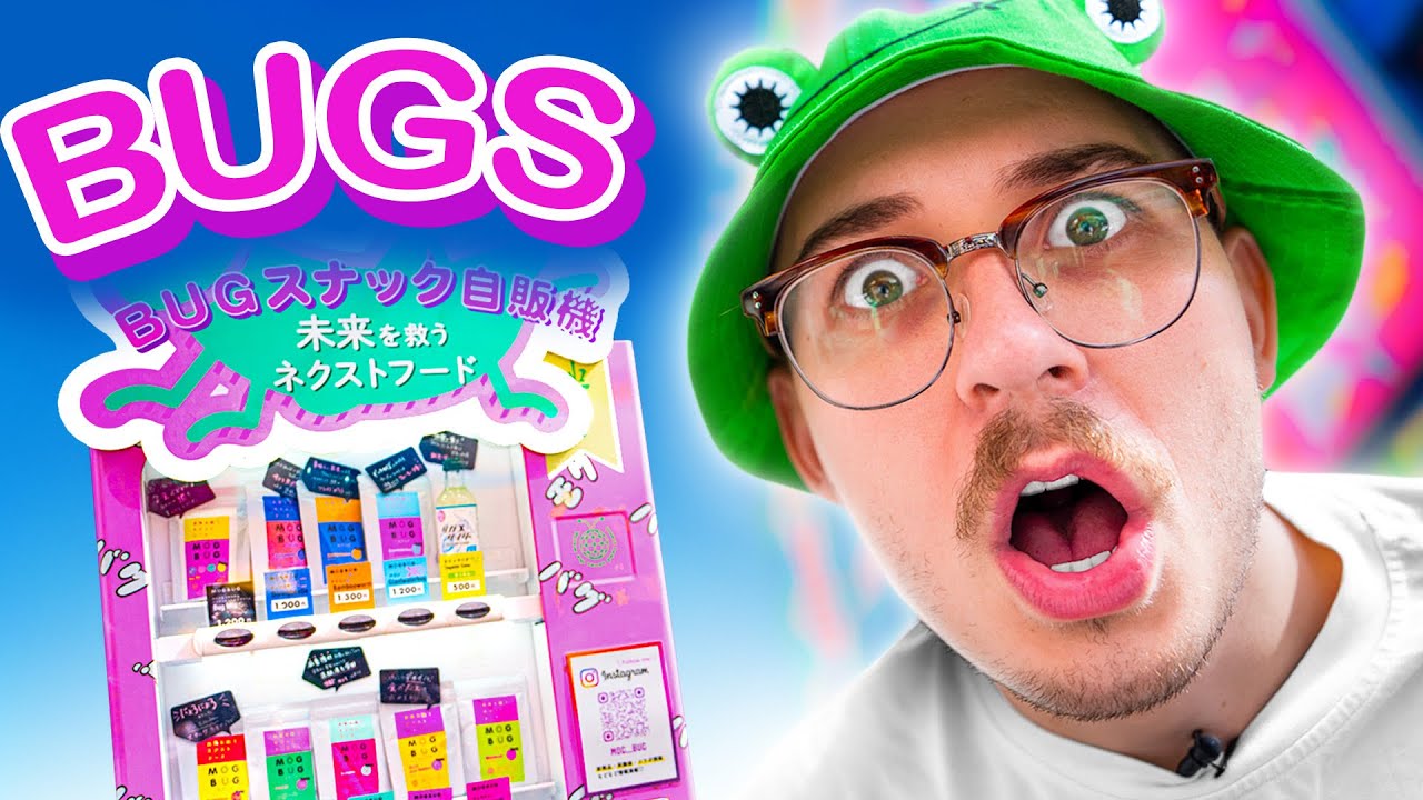 Trying the WEIRDEST Vending Machines in Japan
