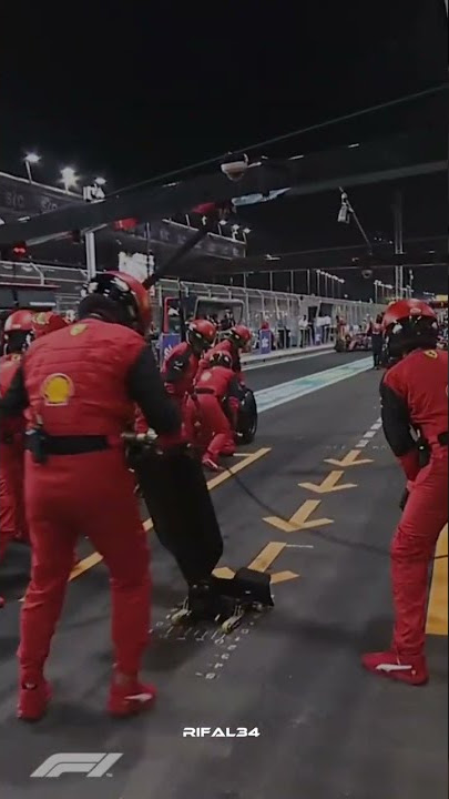 STORY WA F1 PIT STOP FERRARI DOUBLE STACK  (videos real by Formula 1)