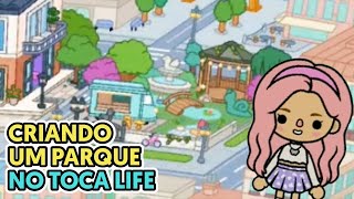 Construí um parque no Toca Life!