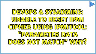 Famous Unable to reset IPMI cipher using ipmitool: "Parameter Data does not match" why? Net Worth