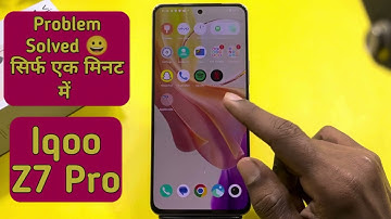 Auto screen lock time Setting in Iqoo Z7 Pro , Iqoo Z7 Pro sleep time setting enable kaise karen