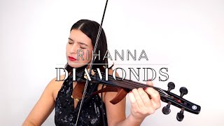 Diamonds - Rihanna - Electric Violin Cover - Improvisation Resimi