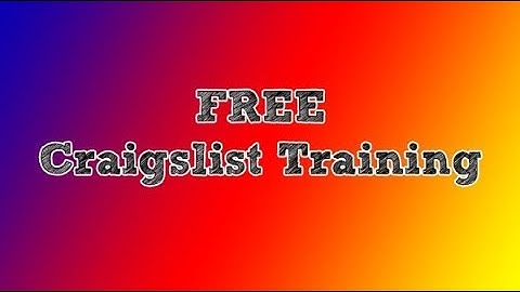 Craigslist training on  generating  leads