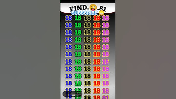 find this odd number 😔#shortsfeed #viral #trending #facts #quiz #challenge #gk #maths