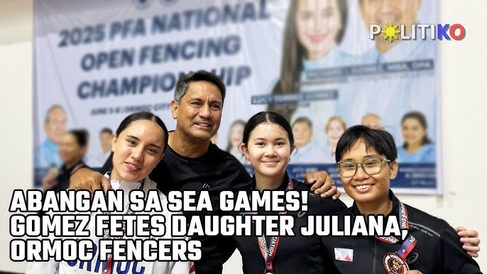 Abangan sa SEA Games! Gomez fetes daughter Juliana, Ormoc fencers - YouTube