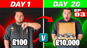 £100 To £10,000 Vinted Reselling Challenge | Ep.3