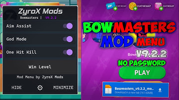 Bowmasters Mod Menu v9.2.2 Terbaru | All Character Unlock, Unlimited Coins & Gems