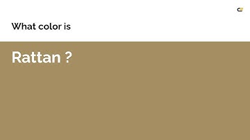 Rattan color #a58e61 hex color - Brown color - Cool color a58e61