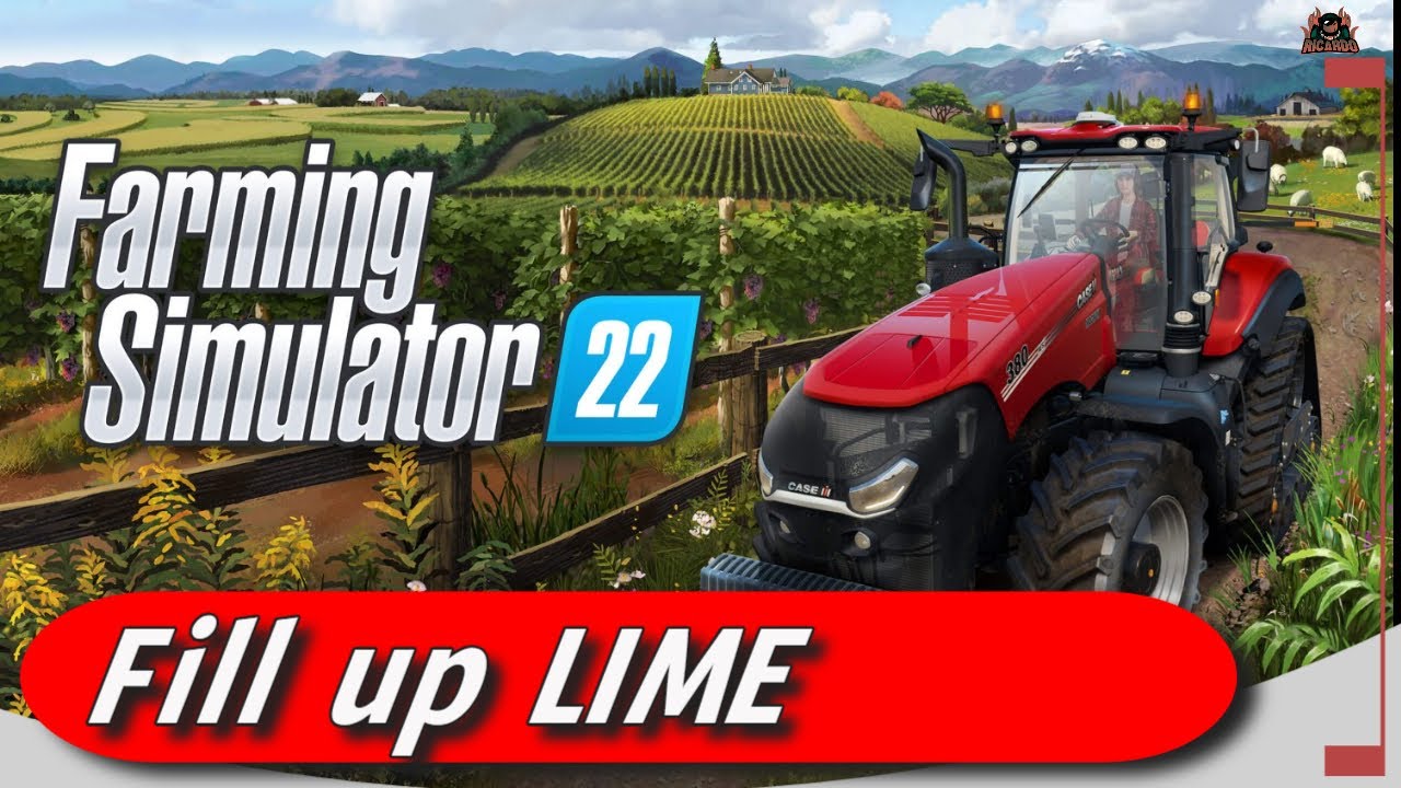 LIME fill up and drop off Farming Simulator 22 Easy Guide YouTube
