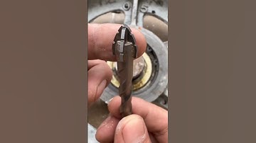 Testing the Four-Edged Titanium Drill Bit