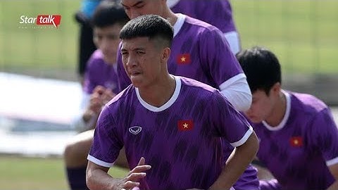 Bùi Tiến Dũng trở lại, Quang Hải vắng mặt tại buổi tập đầu tiên trên sau khi trở về từ Lào