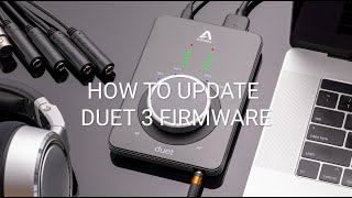 Updating Apogee Duet 3 Firmware