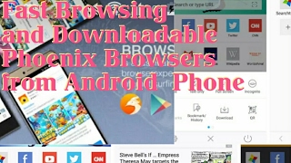 Phoenix Browser for Mobile Phone - Fast Browsing screenshot 5
