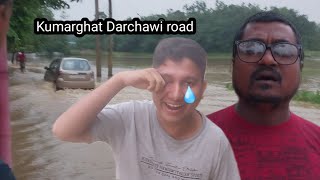 Kumarghat Darchawi road flood