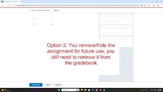 How to delete an assignment from the gradebook in Brightspace