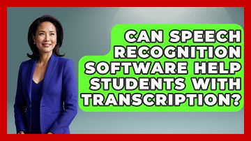 Can Speech Recognition Software Help Students With Transcription? - Safe AI for The Classroom