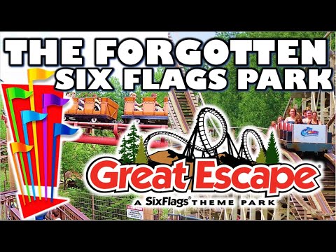 Vídeo: The Great Escape - Six Flags Park em Nova York