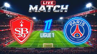 🔴 BREST - PARIS SG / LIVE MATCH - LIGUE 1 JOUR 4