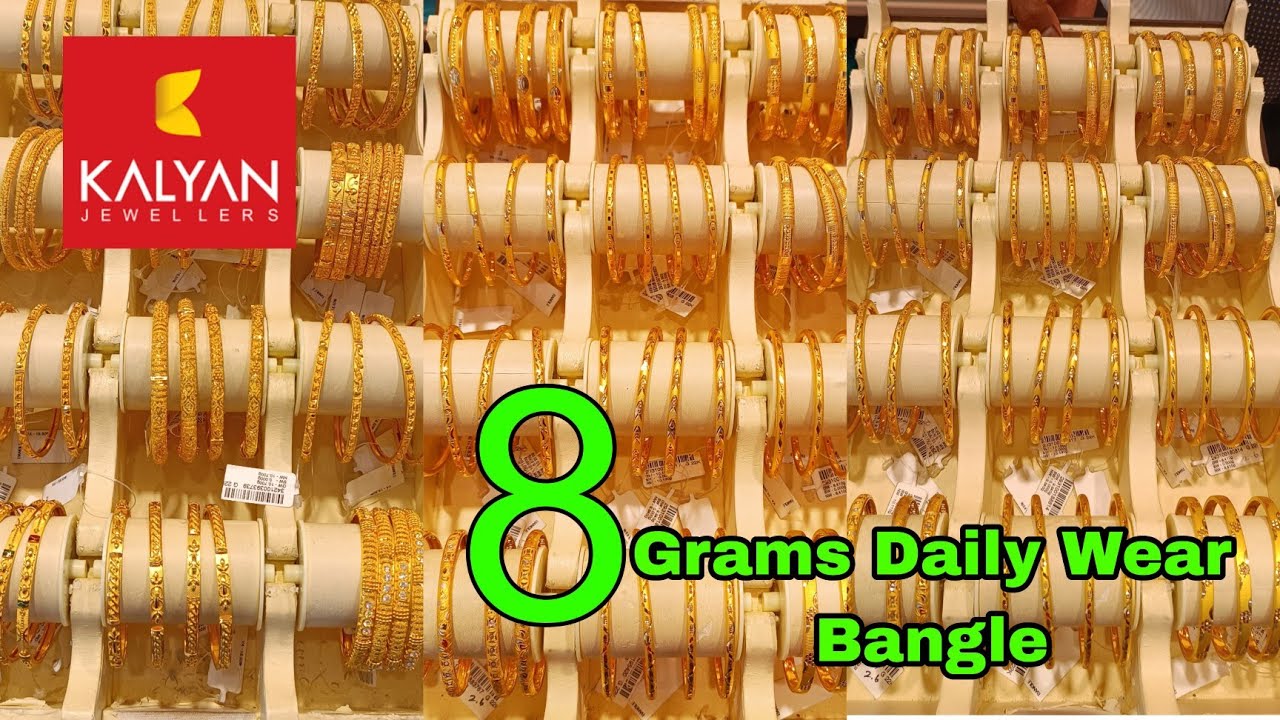 Kalyan Jewellers Daily Wear Gold Bangle/Aadi Offer Upto 25% Off On Wastage/Turkey/Calcutta/bombay