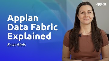 What is Appian Data Fabric?