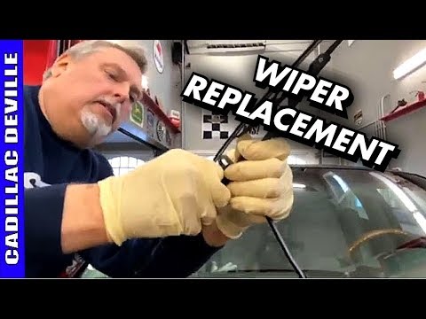 How To Replace Windshield Wipers 2000-2005 Cadillac DeVille