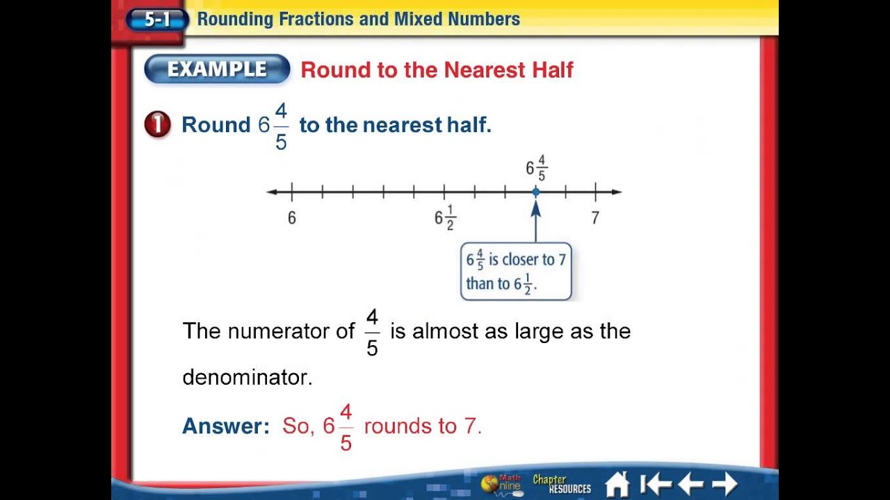rounding-fractions-and-mixed-numbers-youtube