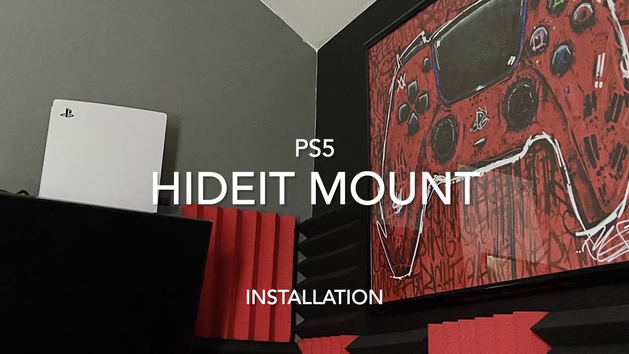 HIDEit 5S  Sony PlayStation PS5 Slim Mount – HIDEit Mounts