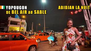 Abidjan, Ivory Coast 🇨🇮: Yopougon, Plateau, and Cocody at Night