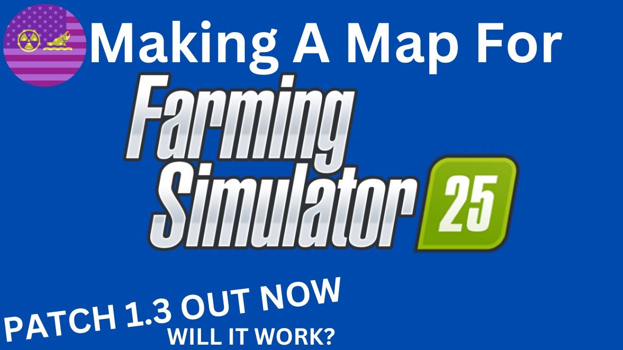 🔴LIVE FS25 Map Making #5 - Giants Editor - 