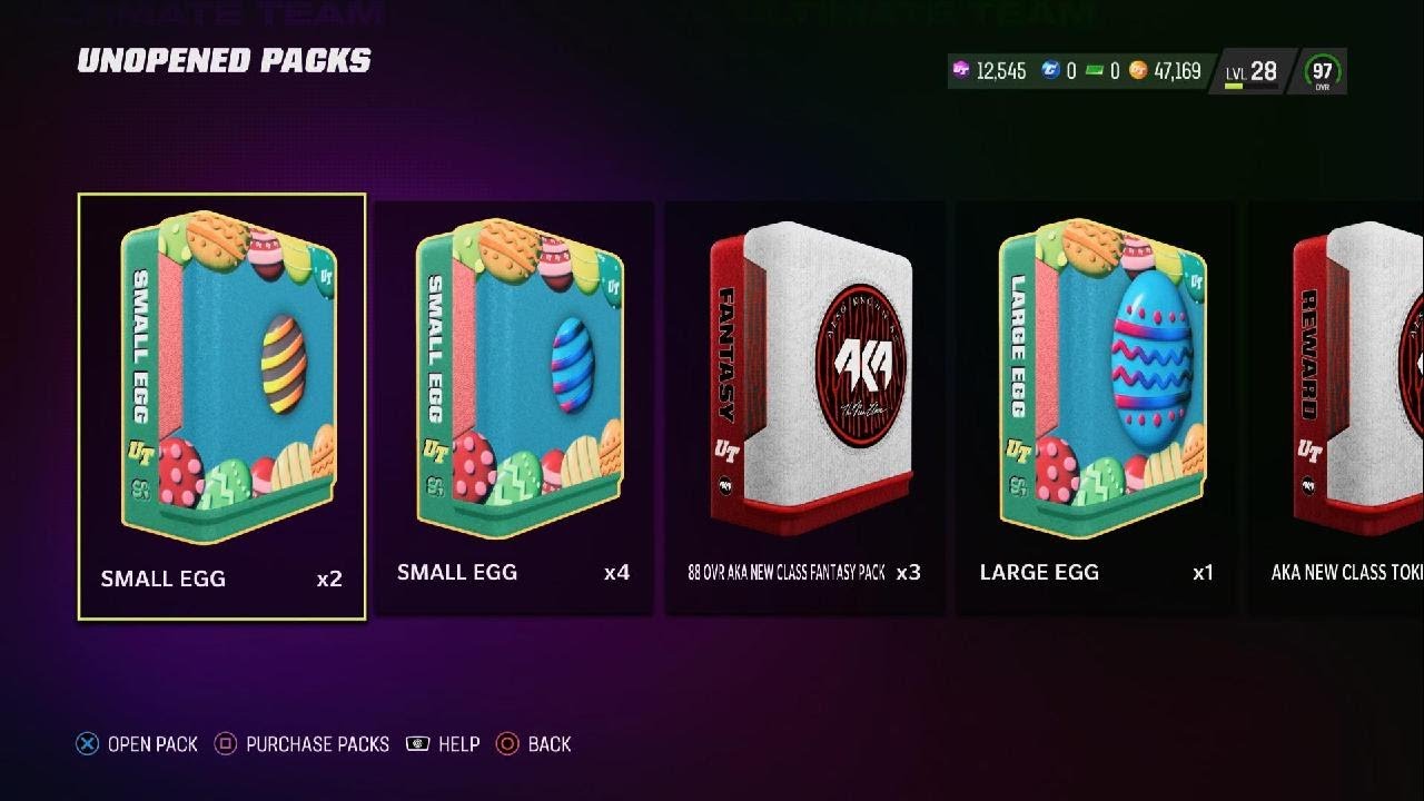 Madden NFL 23:Easter Egg Pack Hatch🥚🐣💛