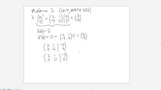 MATH 256 Midterm 2 solutions Problem 3 (March 14, 2017)