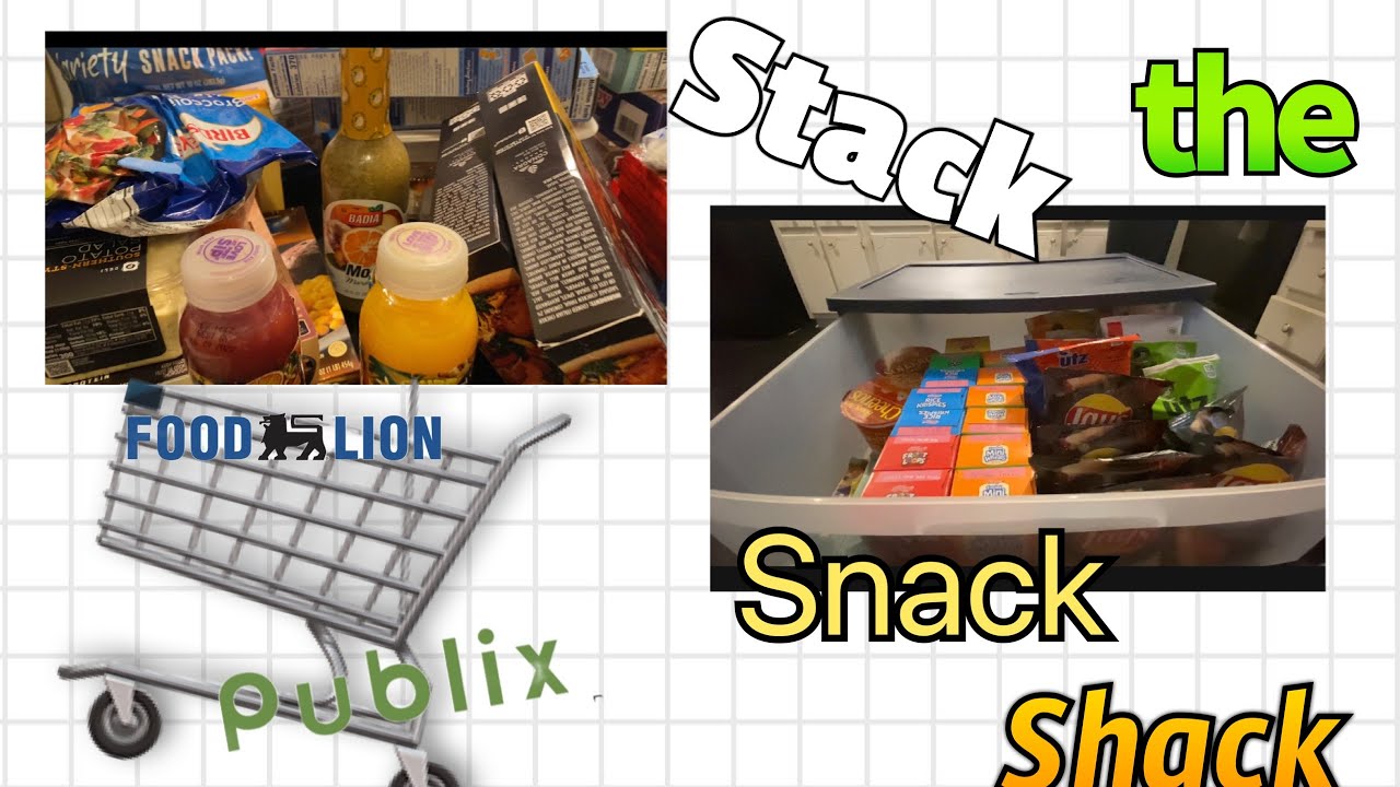 Feeding a Family of 4(Stack the Shack)Three men and Lady grocery haul