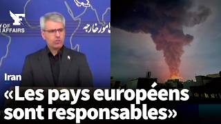 Frappes Contre Liran Téhéran Pointe Du Doigt Leurope