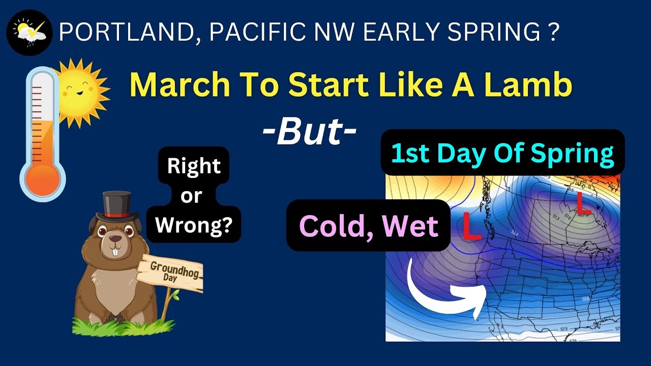 Portland, Pacific Northwest Weather - Spring Outlook - YouTube