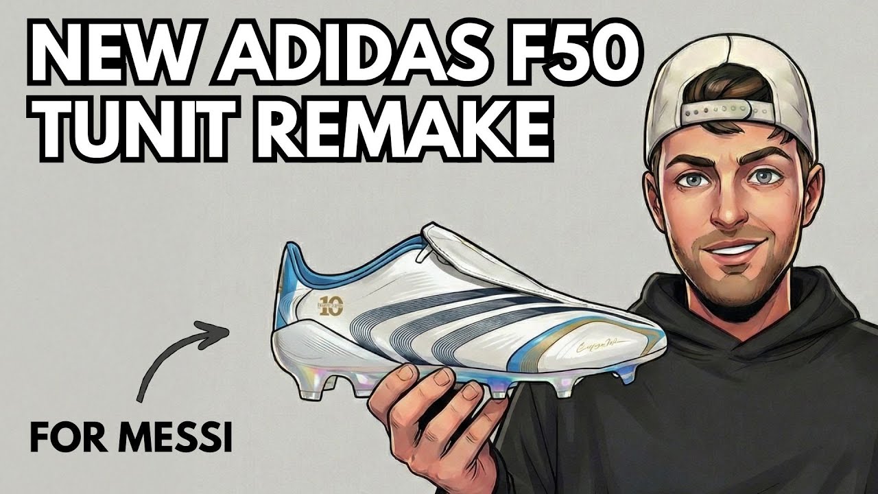 ADIDAS F50 TUNIT REMAKE MESSI EDITION!