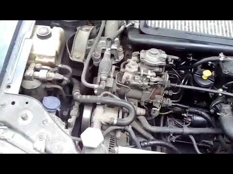 Peugeot 306 1.9 tdi 95 engine sound - YouTube