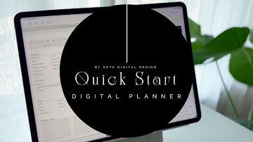 Quick Start guide for the Ampl-e digital planners | How to download & import