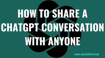 How to Share a ChatGPT Conversation with Anyone