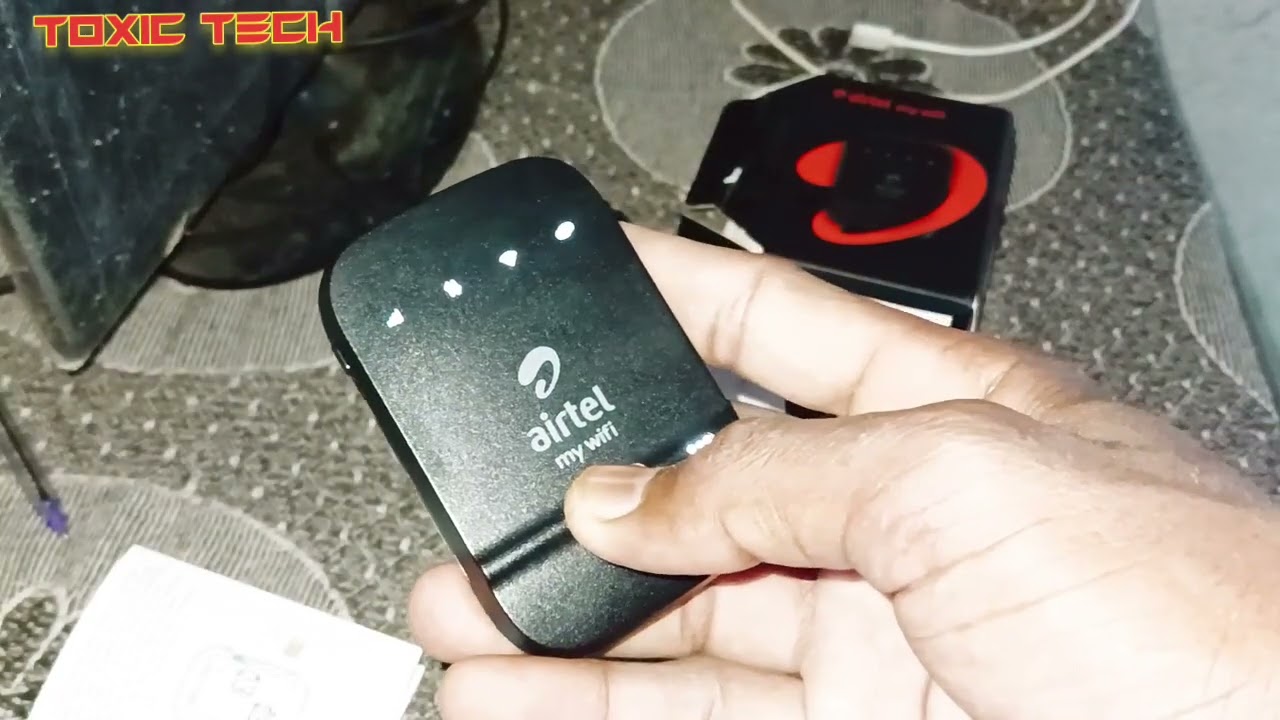 AIRTEL MY WIFI UNBOXING & REVIEW | HOW TO SETUP WIFI |USB TETHERING WITH WIFI DONGLE | TOXIC TECH ||
