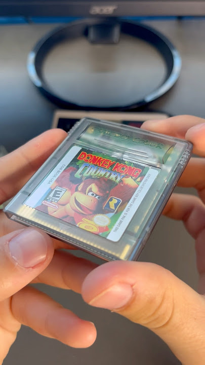 Donkey Kong Country GBC. #nintendo #1990s #gameboy #retro #retrogaming