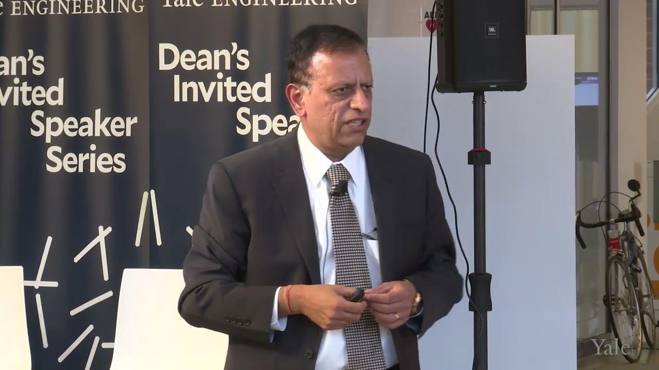 Yale Engineering Dean’s Invited Speaker Series featuring Pushkar Tandon, Corporate Fellow, Corning