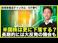 米国株は更に下落する?長期的には大反発のチャンスもありか。
