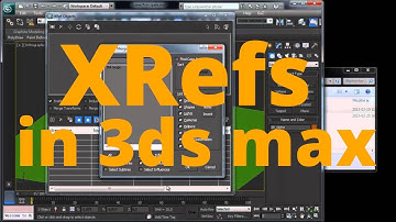 Using XRef in 3ds Max 2018