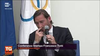 L'addio alla Roma di Francesco Totti