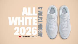 ALL WHITE 2026 Jordan Tatum 4 | DETAILED LOOK + PRICE - YouTube
