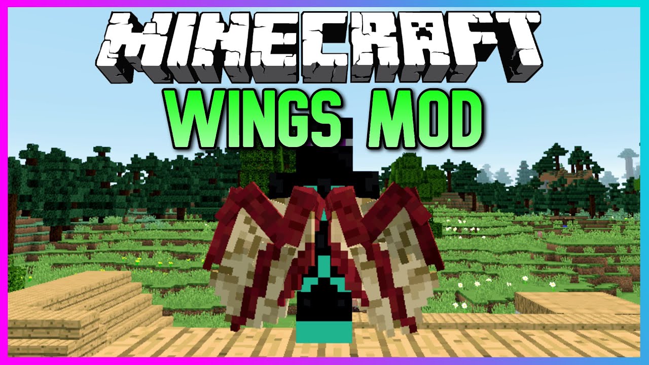 Minecraft: Wings Mod Showcase (1.12.2) - YouTube