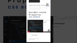 How To Use CSS border-style property | CSS Border | HTML CSS | CSPunjab.Com #short Tutorial #15
