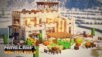 Minecraft: How to Build an Ultimate Desert House